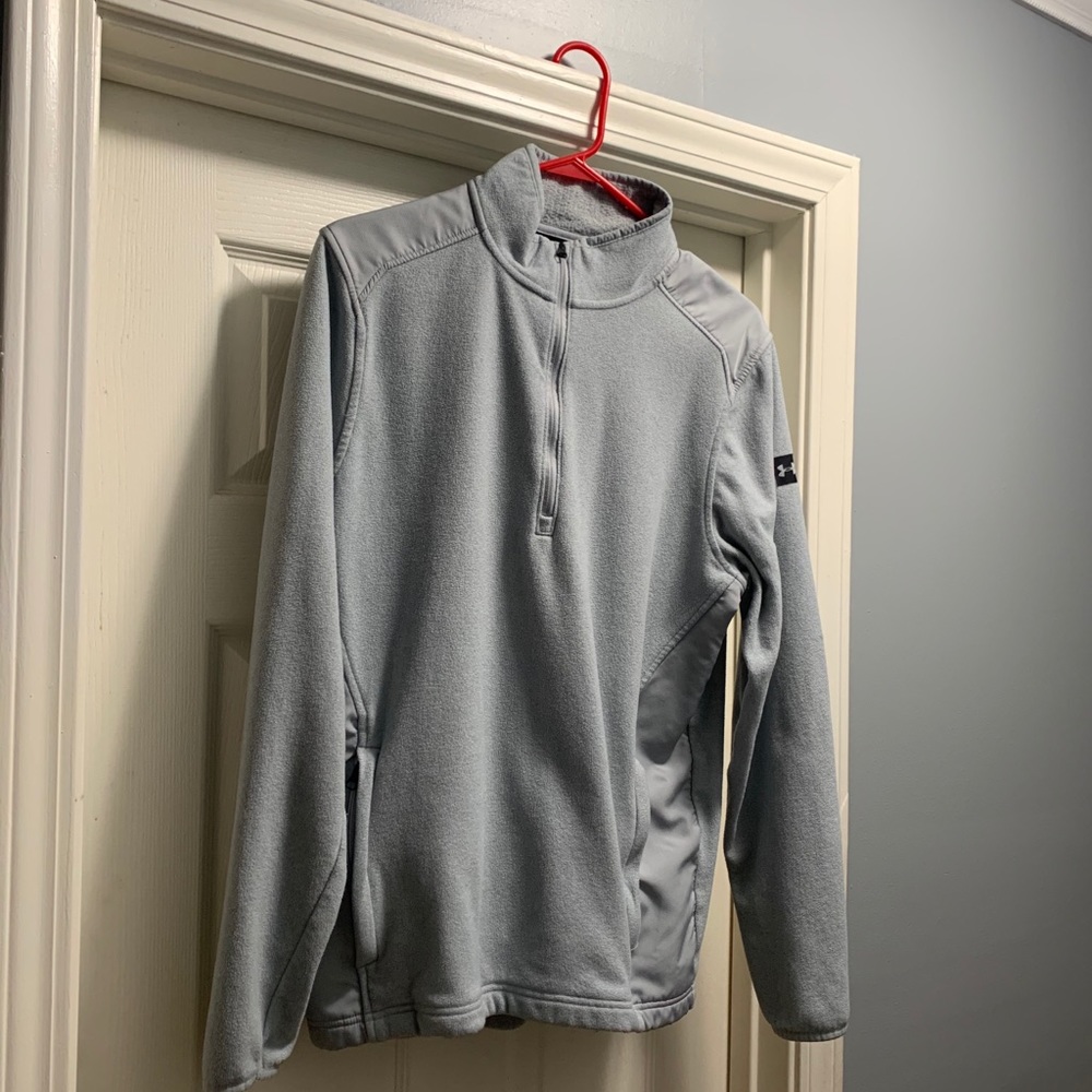Blue Under Armour quarter zip size M